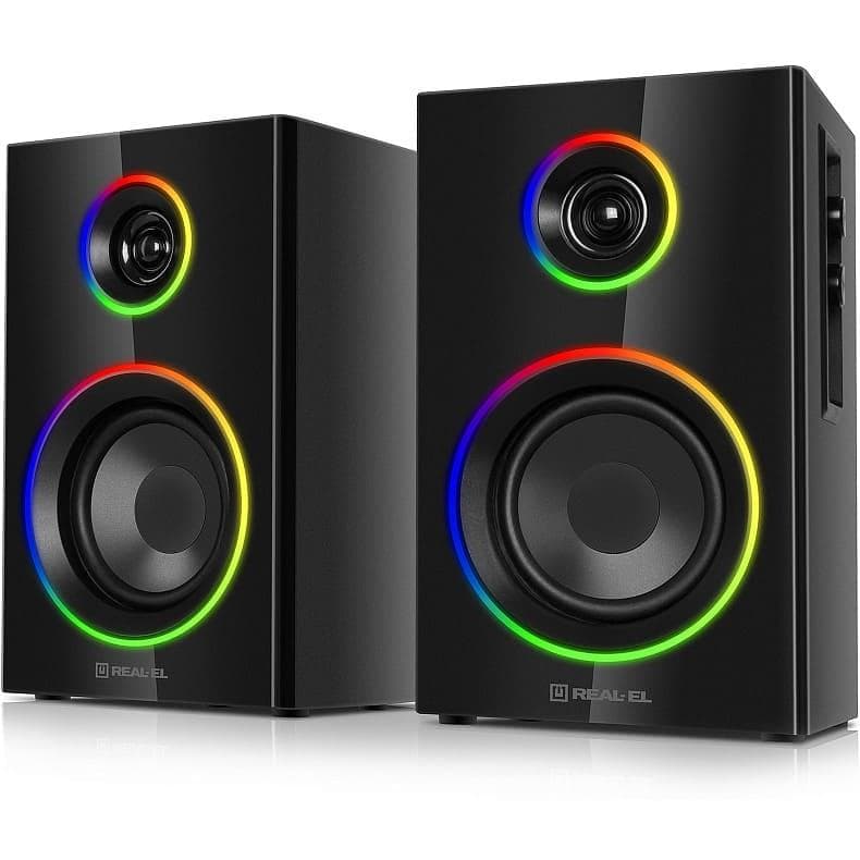 Акустична система 2.0 REAL-EL S-410 Black