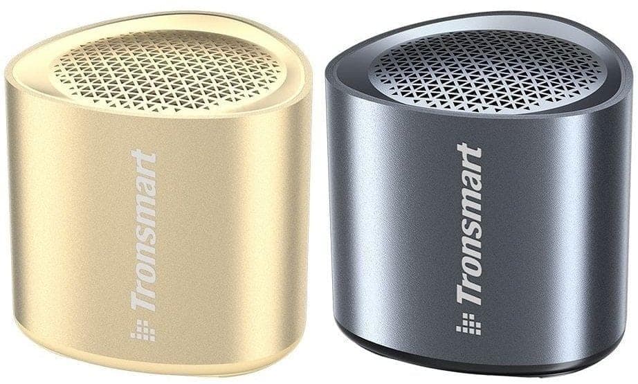 Портативна акустика Tronsmart Nimo Mini Speaker Polar Black + Nimo Mini Speaker Gold