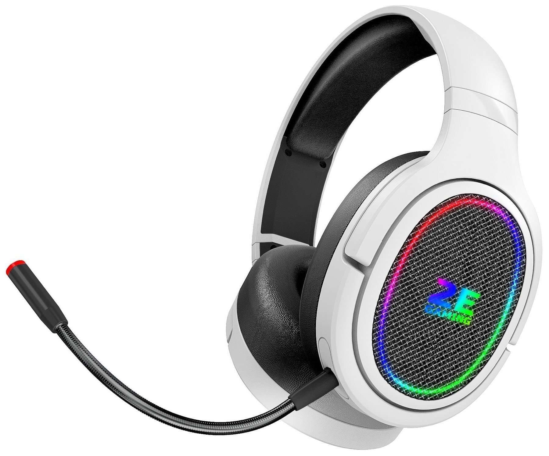 Ігрова гарнітура 2E GAMING HG330 RGB USB 7.1 White