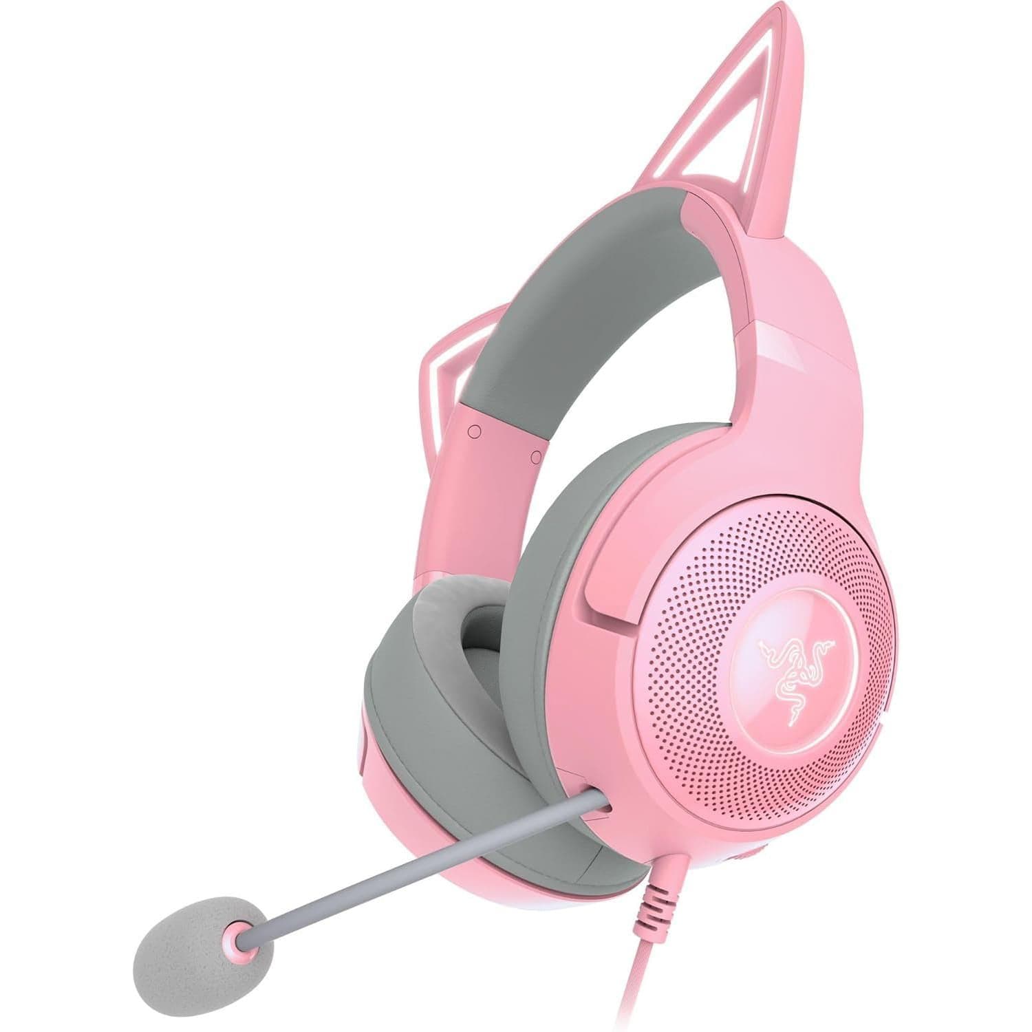Ігрова гарнітура Razer Kraken Kitty V2 (RZ04-04730200-R3M1) Quartz