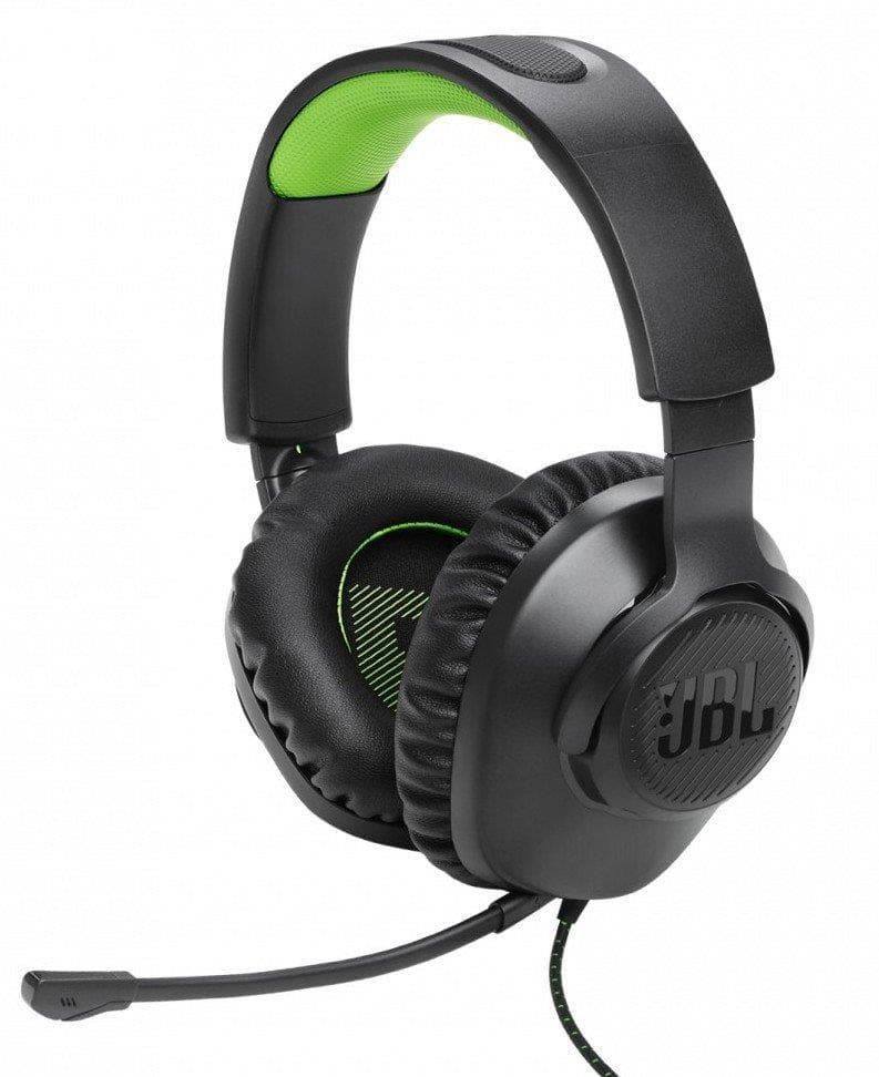 Ігрова гарнітура JBL Quantum 100X (JBLQ100XBLKGRN)