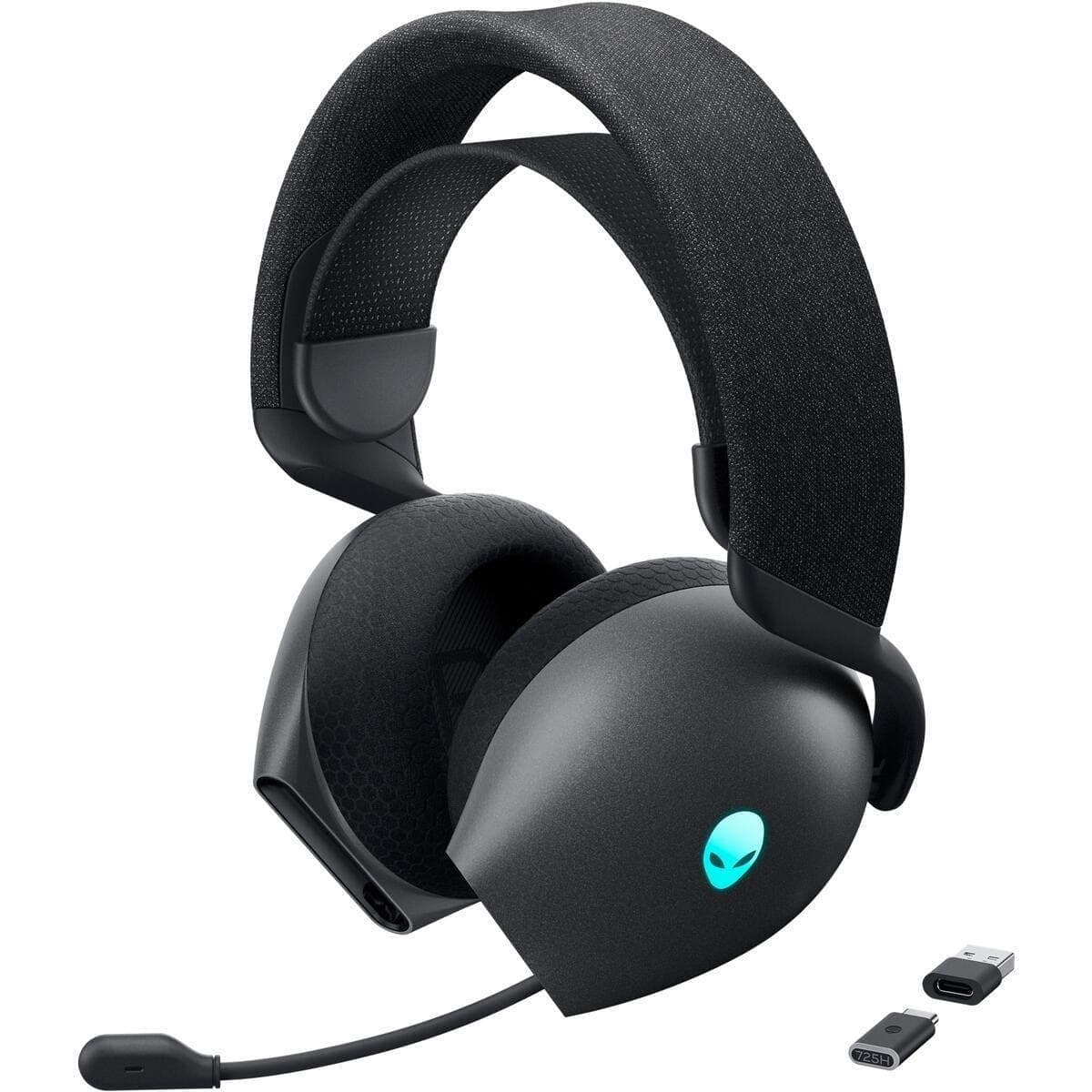 Ігрова гарнітура Dell Alienware Tri-Mode Wireless Gaming Headset AW725H Black