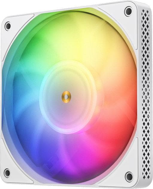 Вентилятор JONSBO HF1215 White ARGB (120mm, 700-1800RPM, 29.7dB, 4pin+LED 3pin)
