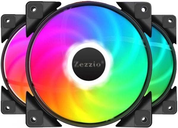 Комплект вентиляторов Zezzio ZC-120 SRGB 3 in 1 Kit