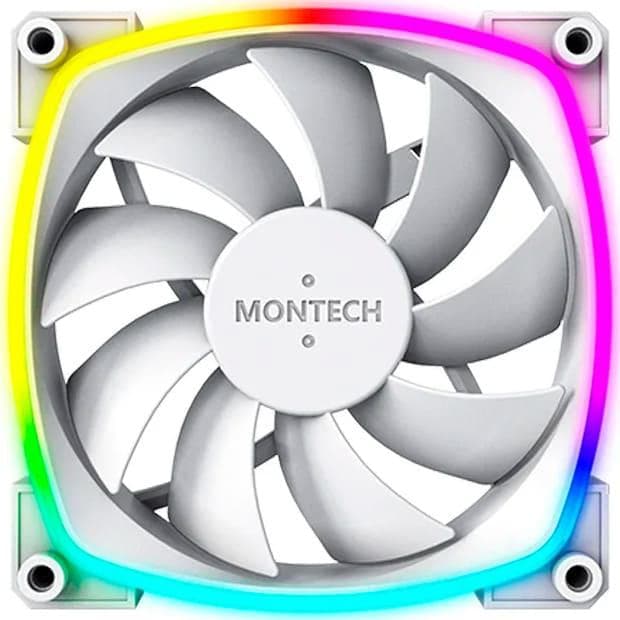 Вентилятор MONTECH 120MM AX120 PWM WHITE