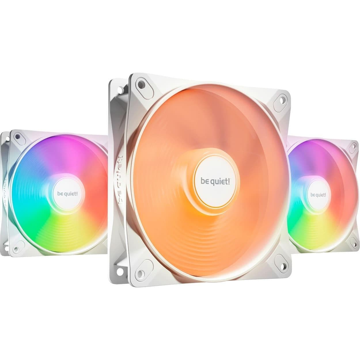 Комплект вентиляторов be quiet! LIGHT WINGS LX 120mm PWM 3 шт White (BL122)