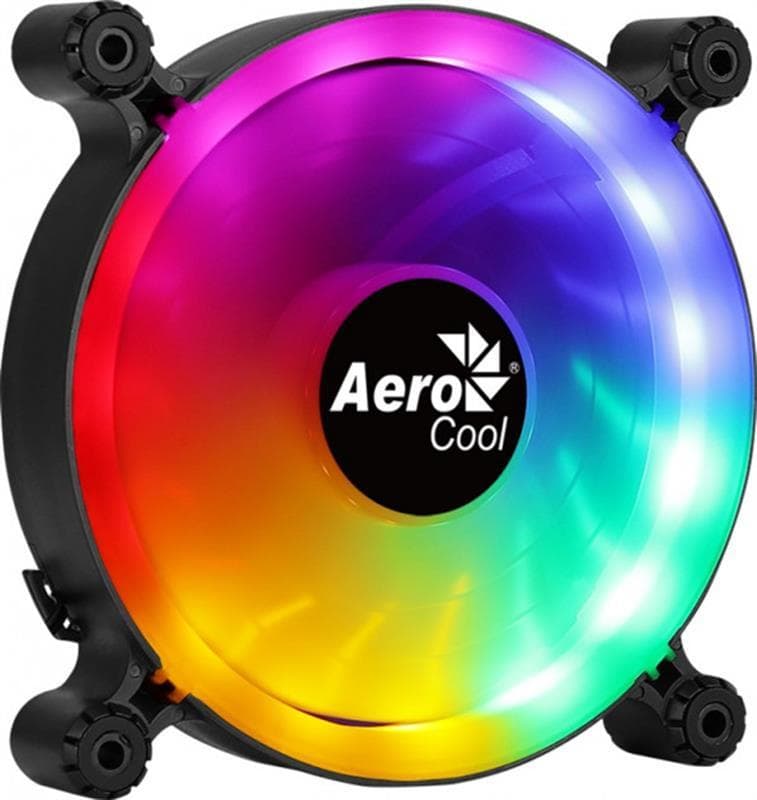 Вентилятор AeroCool Spectro 12 FRGB (ACF3-NA10217.11), 120х120х25 мм, Molex