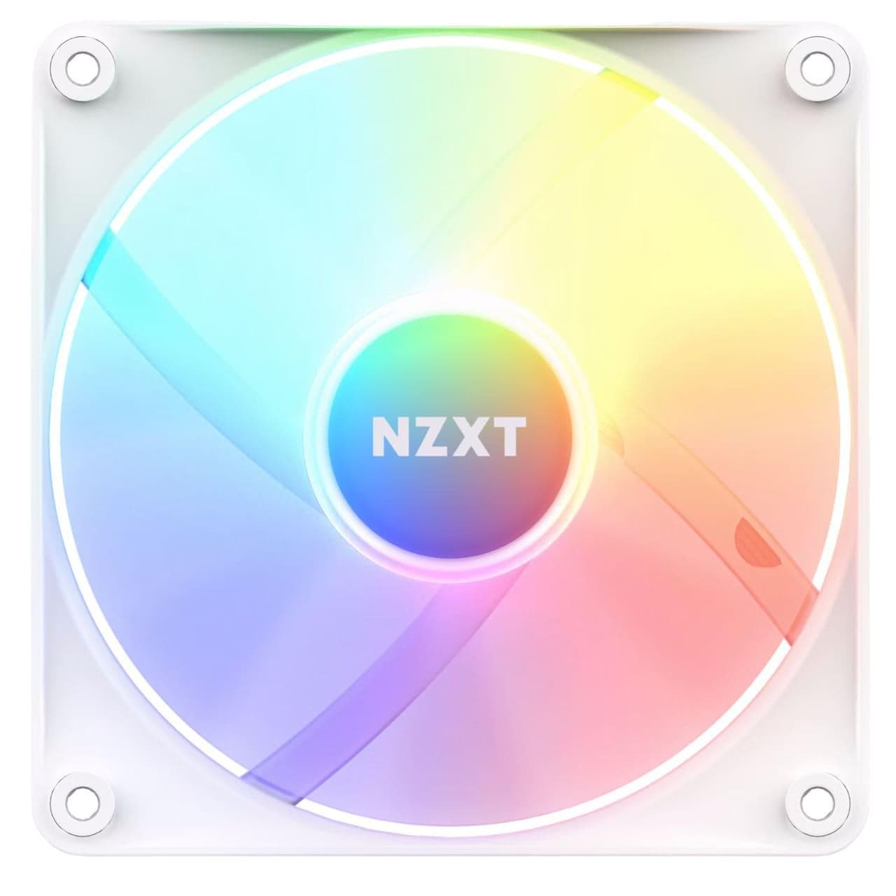 Вентилятор NZXT, F120RGB Core - 120mm - Hub-mounted RGB Fans-Single (White)