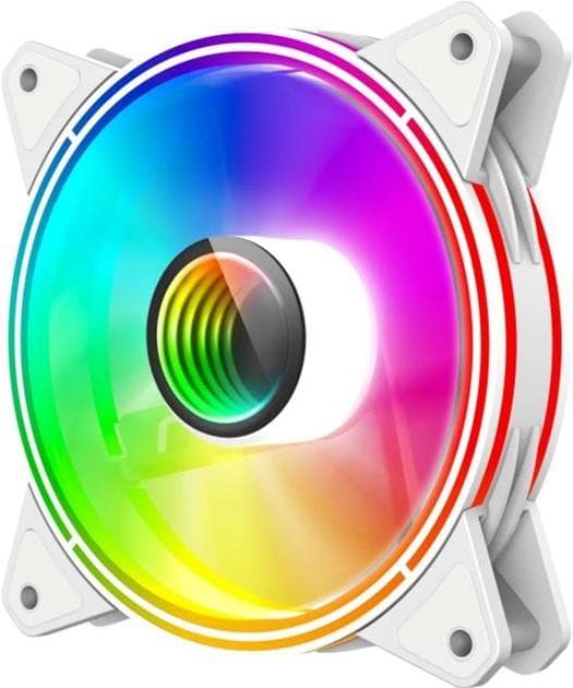 Вентилятор GameMax 120мм FN-12Rainbow-Q-Infinity WT