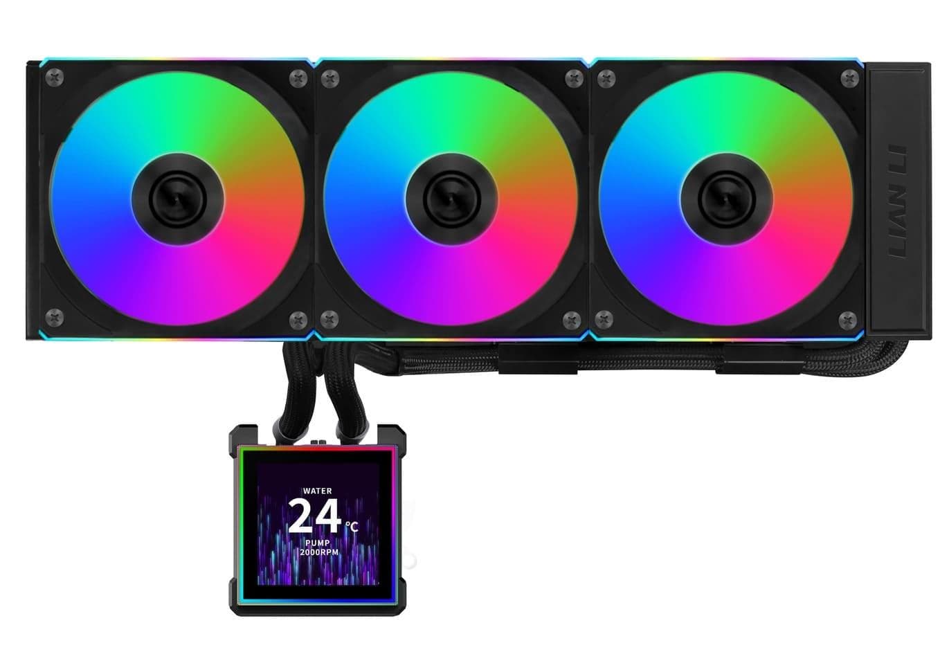 СВО LIAN LI HydroShift II LCD-S 360CL Black (G89.GHS2LCDS36CB.000)