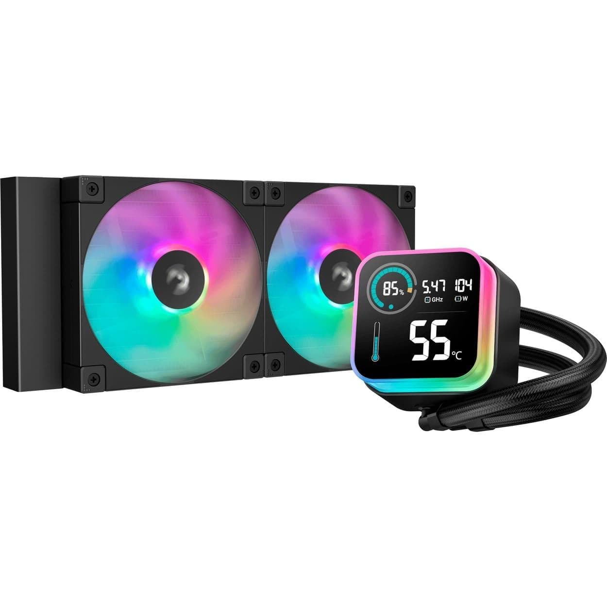СВО DeepCool LQ240 Black (R-LQ240-BKLSMW-G-1)
