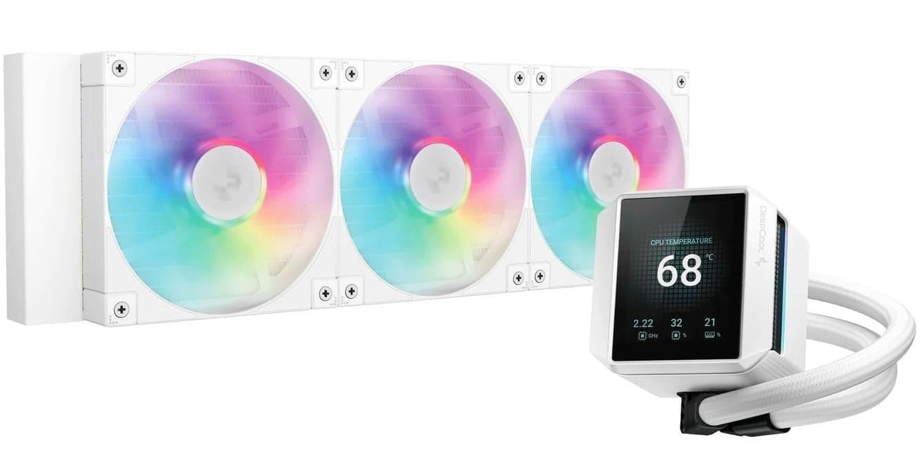 СВО DeepCool Mystique 360 ARGB White (R-LX360-WHDSNMCP-G-1)
