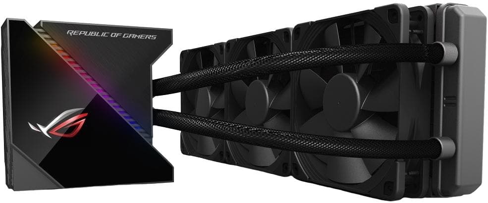 СВО Asus ROG Ryujin 3x120mm Aura OLED (90RC0020-M0UAY0)