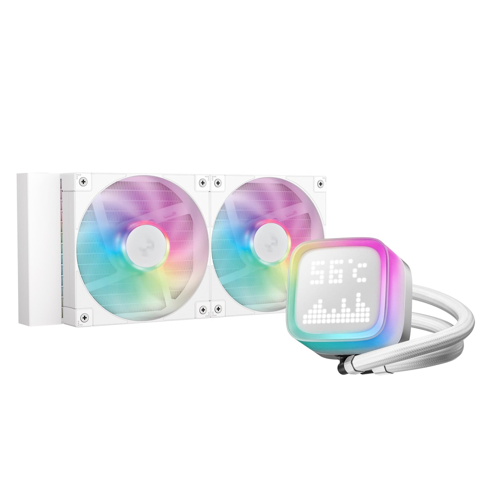 СВО DeepCool LP240 ARGB White (R-LP240-WHMSMC-G-1)