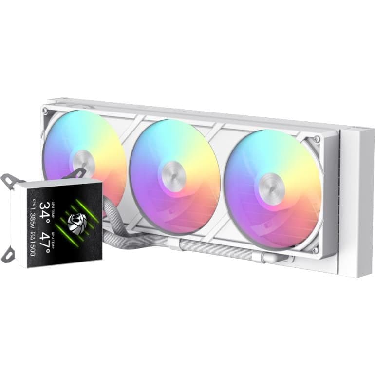 СВО GameMax Glacier 360 LCD White