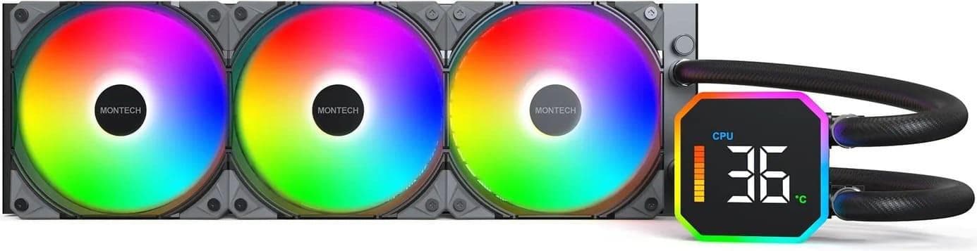 СВО MONTECH HyperFlow Digital 360 Black