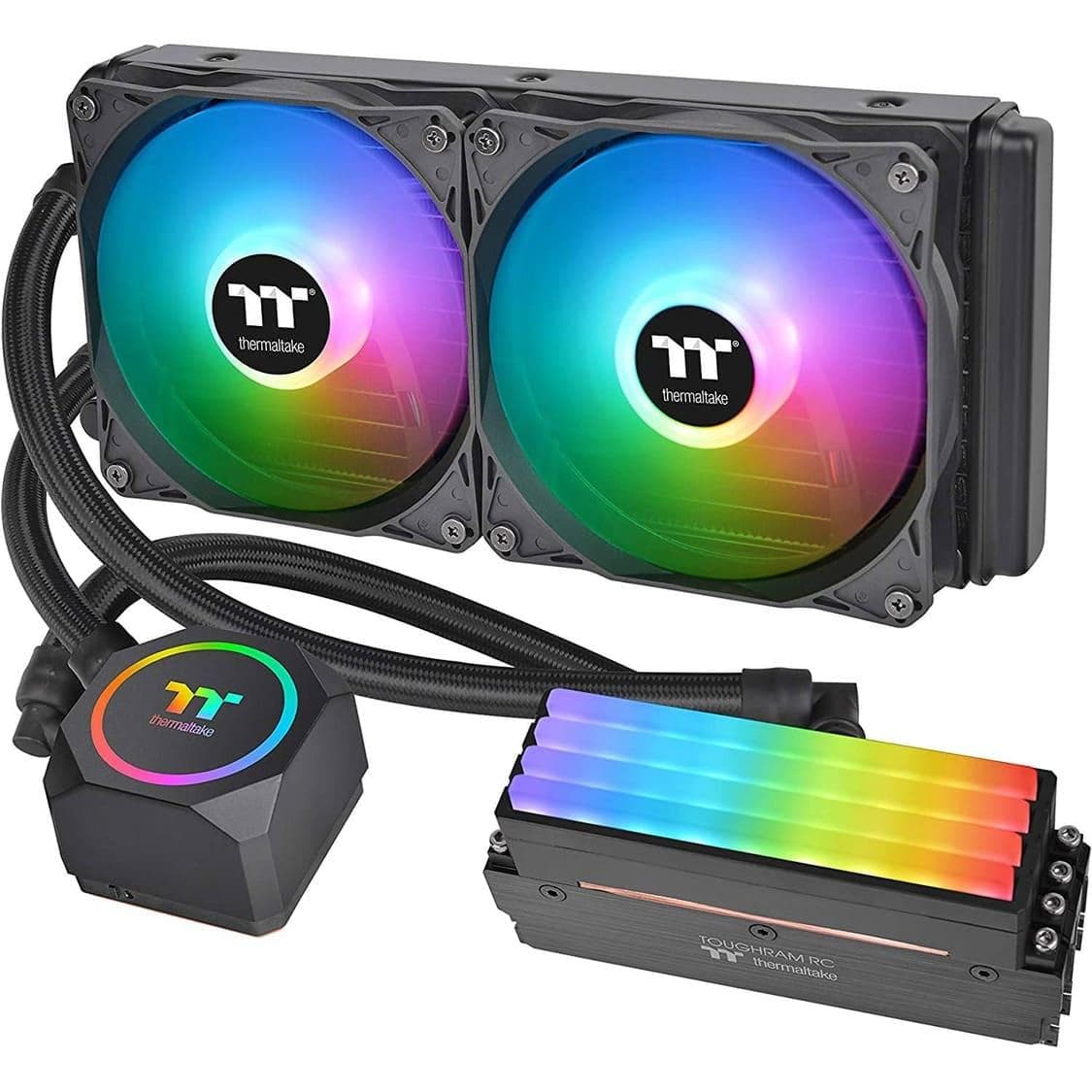 СВО Thermaltake Floe RC240 CPU & Memory AIO Liquid Cooler (CL-W271-PL12SW-A)