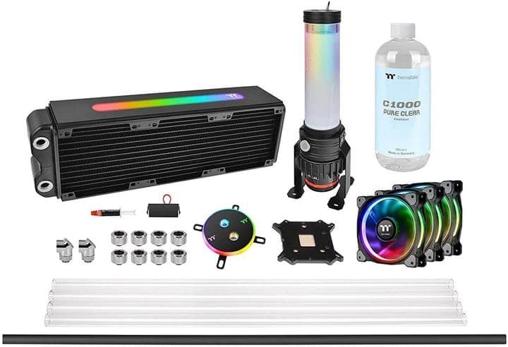 Набор для сборки Система охлаждения Thermaltake Pacific M360 Plus D5 Hard Tube Water Cooling Kit (CL